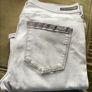 Express gray jeans
